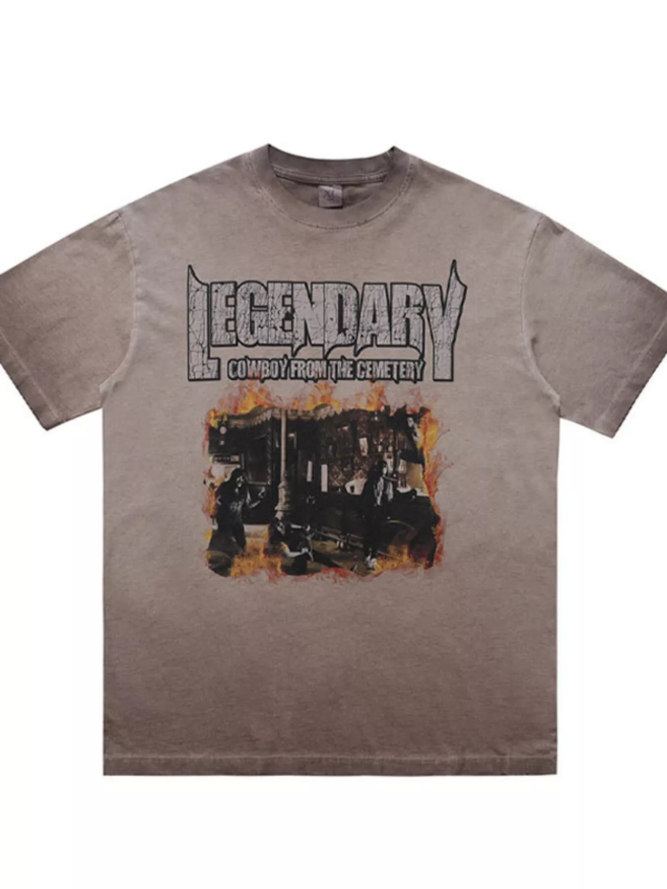 NEWYORKLISTED ATLAS MEN'S COLLECTION: Graphic Round Neck T-Shirt