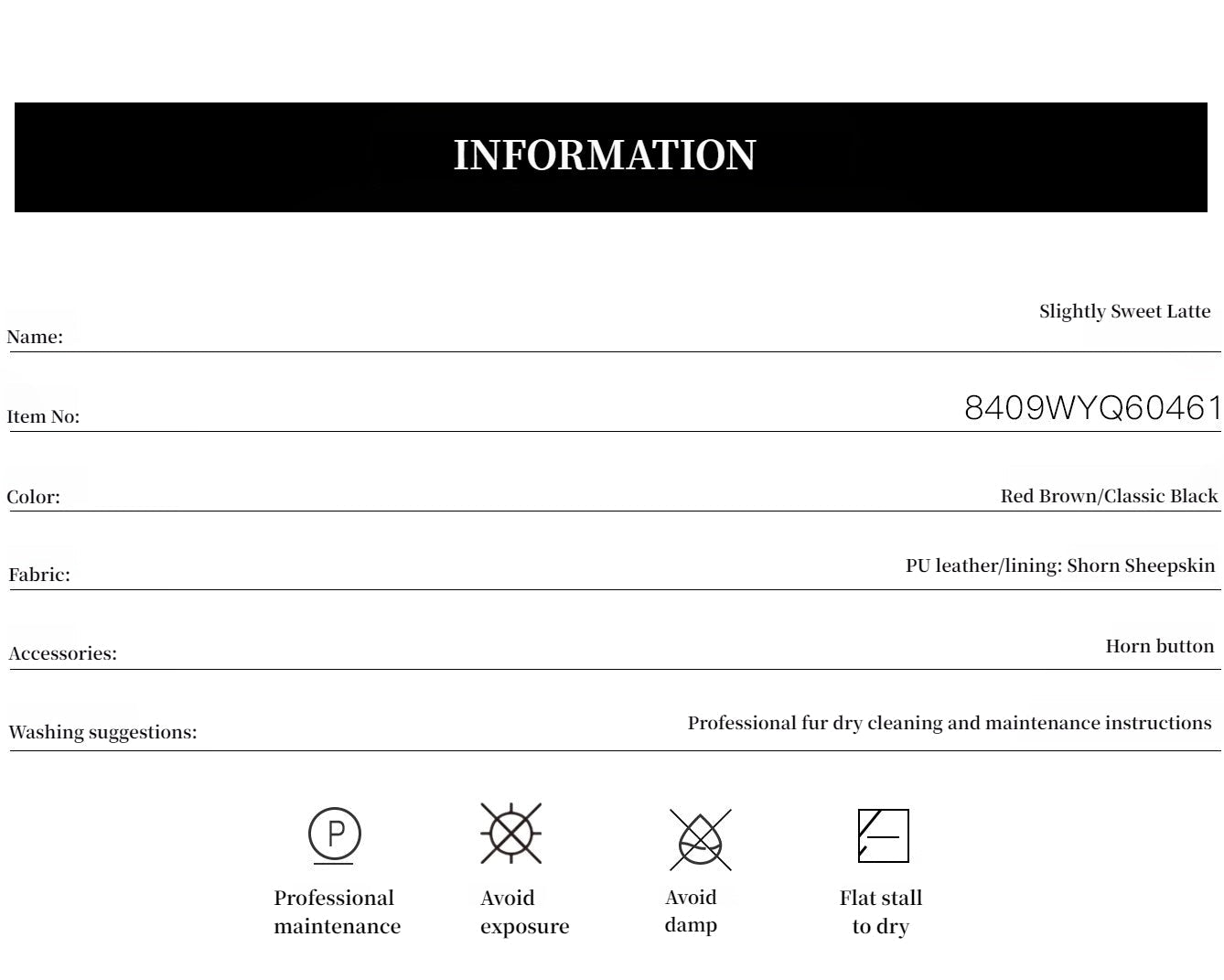 Slightly Sweet Latte Second Generation Furry Lapel Casual Straight Shorn Shearling Jacket - NEWYORKLISTED