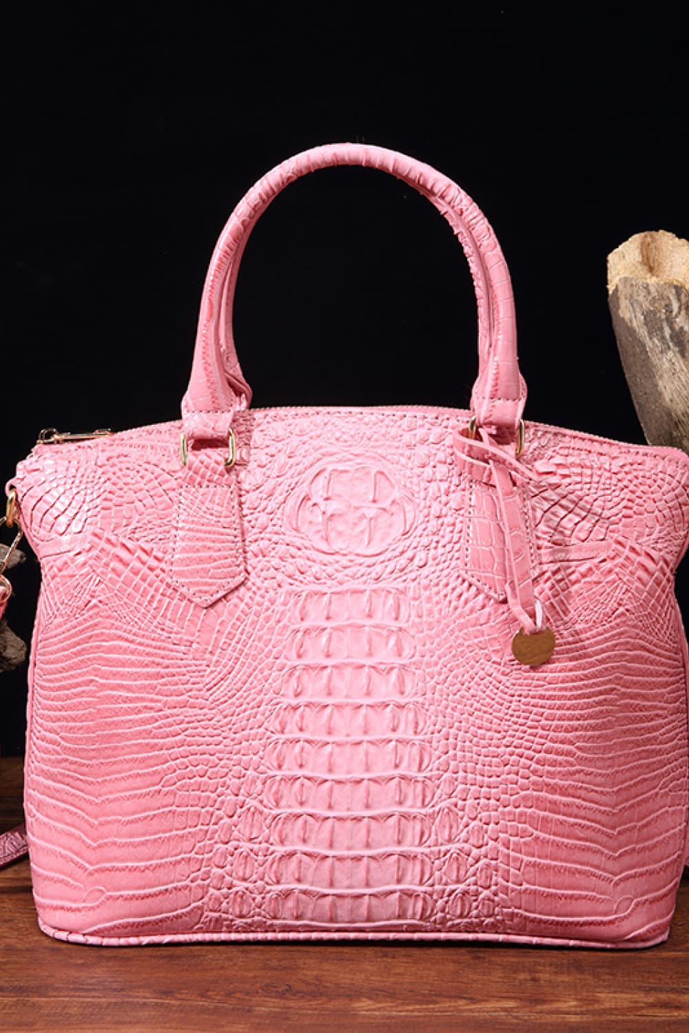 NEWYORKLISTED STYLE COLLECTION: Vegan Leather Crocodile Pattern Handbag - NEWYORKLISTED