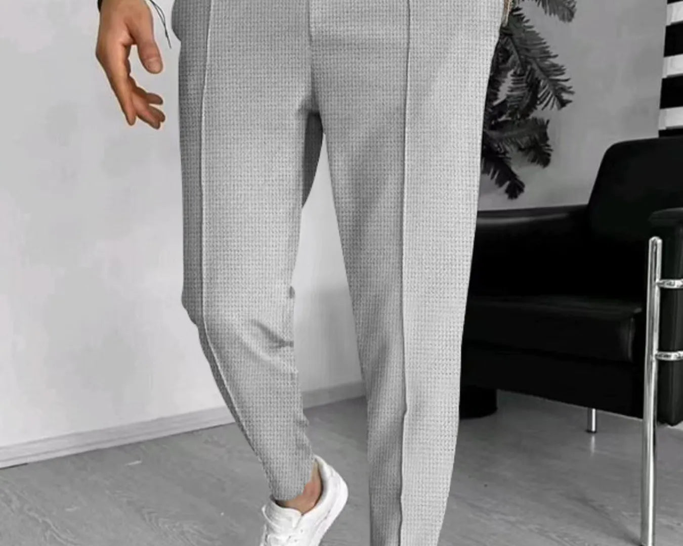 NEWYORKLISTED ATLAS MEN's COLLECTION: Men's Full Size Drawstring Casual Pants