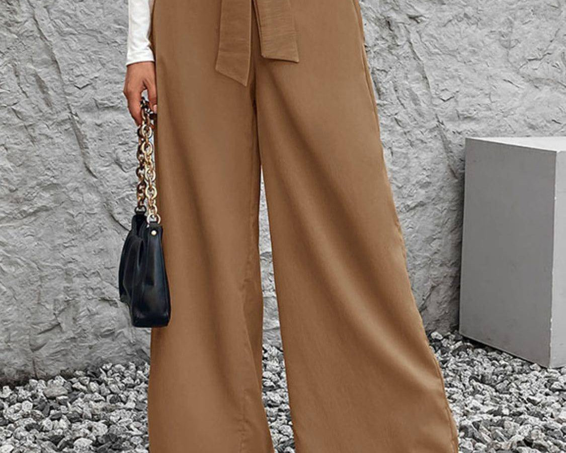 NEWYORKLISTED Style Collection: High Waist Wide Leg Pants - NEWYORKLISTED