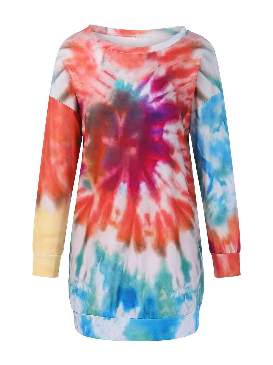 NEWYORKLISTED STYLE COLLECTION: Tie-Dye Long Sleeve Dress - NEWYORKLISTED