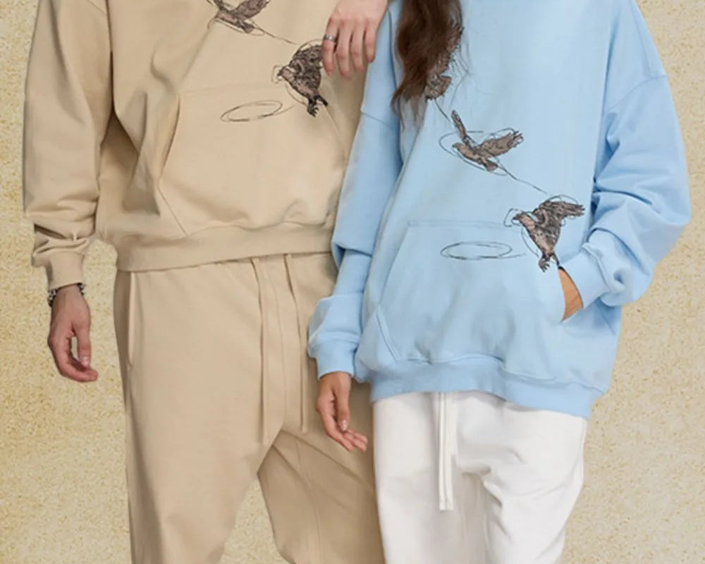 NEWYORKLISTED ATLAS MEN's COLLECTION: Men's Graphic Long Sleeve Hoodie