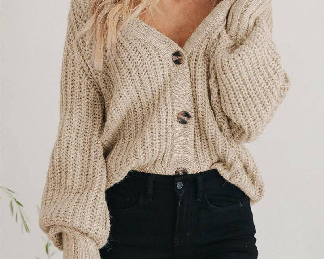 NEWYORKLISTED Style Collection Button Up Long Sleeve Cardigan - NEWYORKLISTED