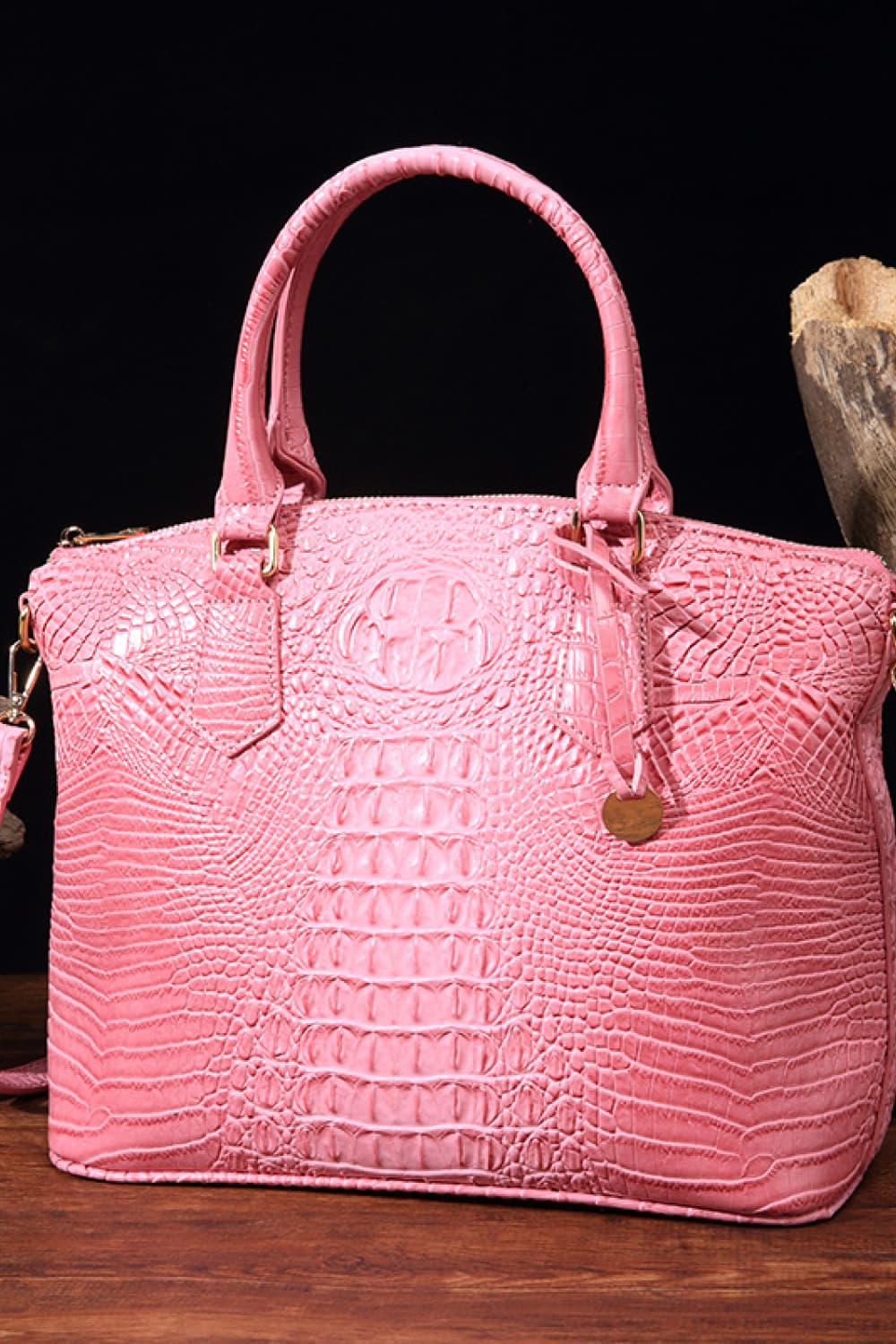 NEWYORKLISTED STYLE COLLECTION: Vegan Leather Crocodile Pattern Handbag - NEWYORKLISTED
