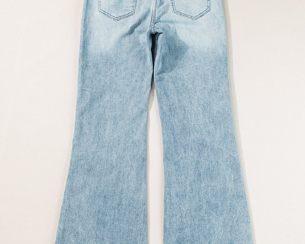 NEWYORKLISTED STYLE COLLECTION: Wide Leg Jeans with Pockets - NEWYORKLISTED