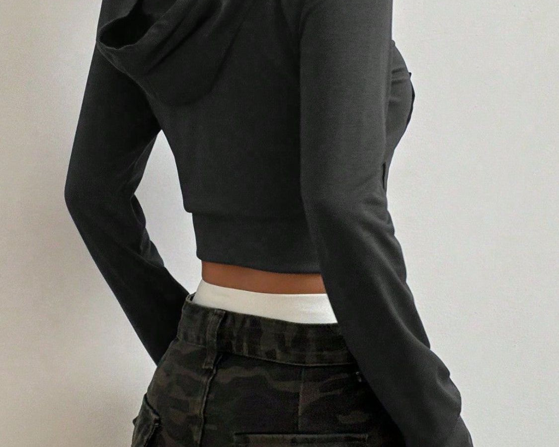 NEWYORKLISTED STYLE COLLECTION: ITALIA Letter Graphic Long Sleeve Hoodie - NEWYORKLISTED