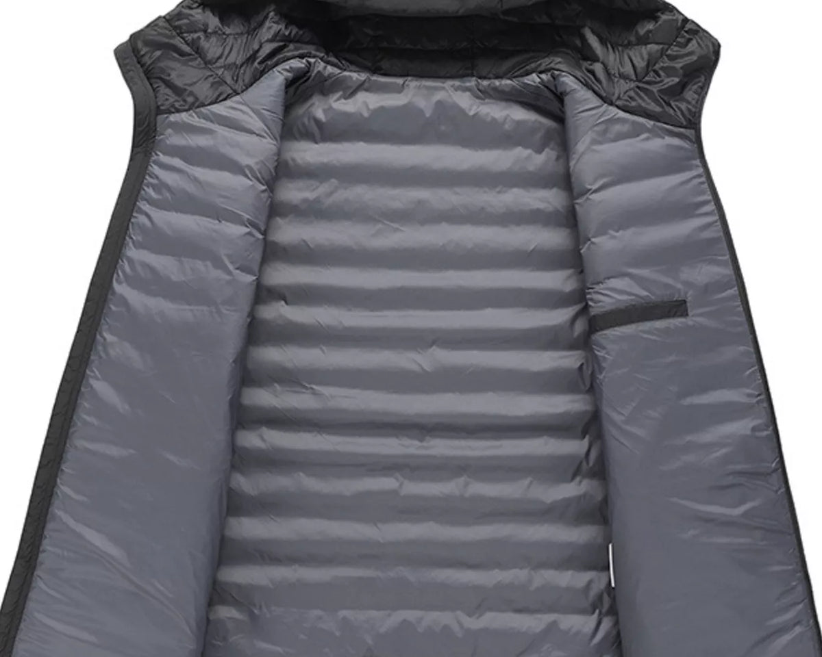 NEWYORKLISTED ATLAS MEN'S COLLECTION – Men's lightweight hooded puffer jacket, product image 2