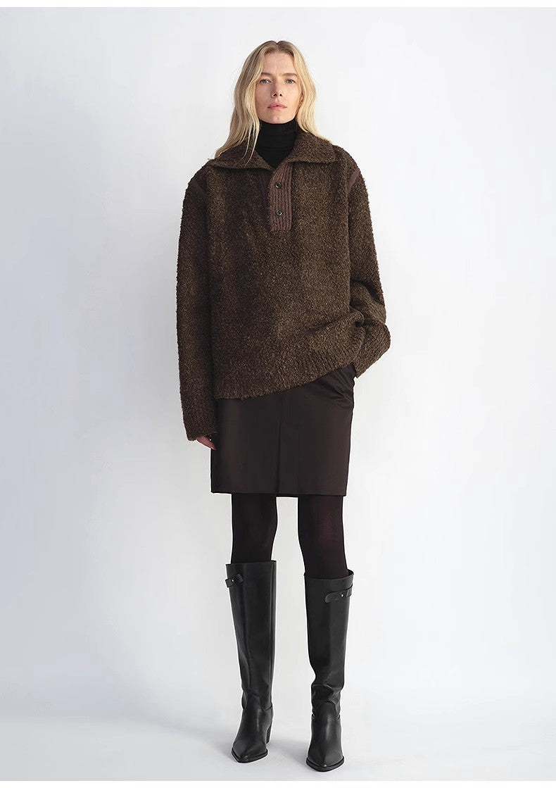 NEWYORKLISTED STYLE COLLECTION: Alpaca Wool Blended Sweater - NEWYORKLISTED