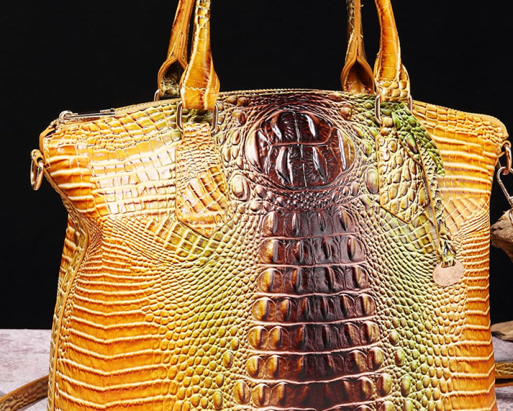 NEWYORKLISTED STYLE COLLECTION: Rainbow Gradient Vegan Leather Handbag - NEWYORKLISTED