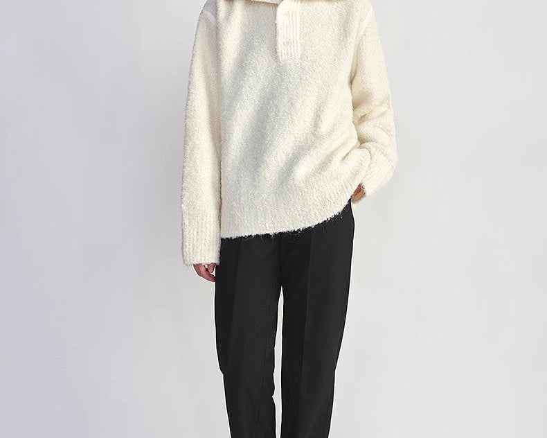 NEWYORKLISTED STYLE COLLECTION: Alpaca Wool Blended Sweater - NEWYORKLISTED
