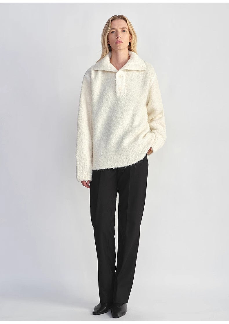 NEWYORKLISTED STYLE COLLECTION: Alpaca Wool Blended Sweater - NEWYORKLISTED