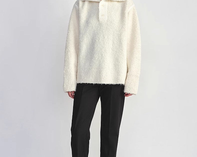 NEWYORKLISTED STYLE COLLECTION: Alpaca Wool Blended Sweater - NEWYORKLISTED