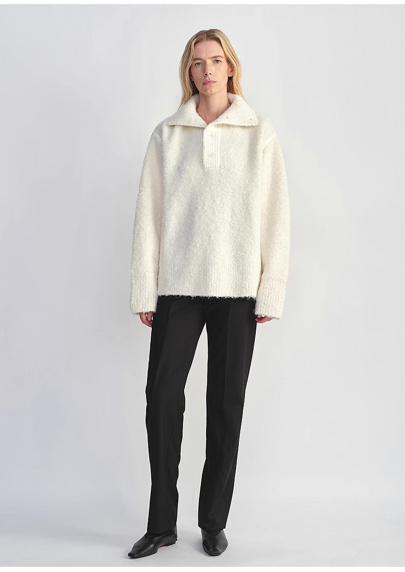 NEWYORKLISTED STYLE COLLECTION: Alpaca Wool Blended Sweater - NEWYORKLISTED