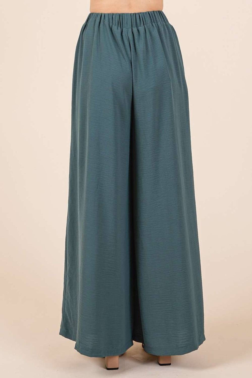 NEWYORKLISTED STYLE COLLECTION: Pleated Wide Leg Pants - NEWYORKLISTED