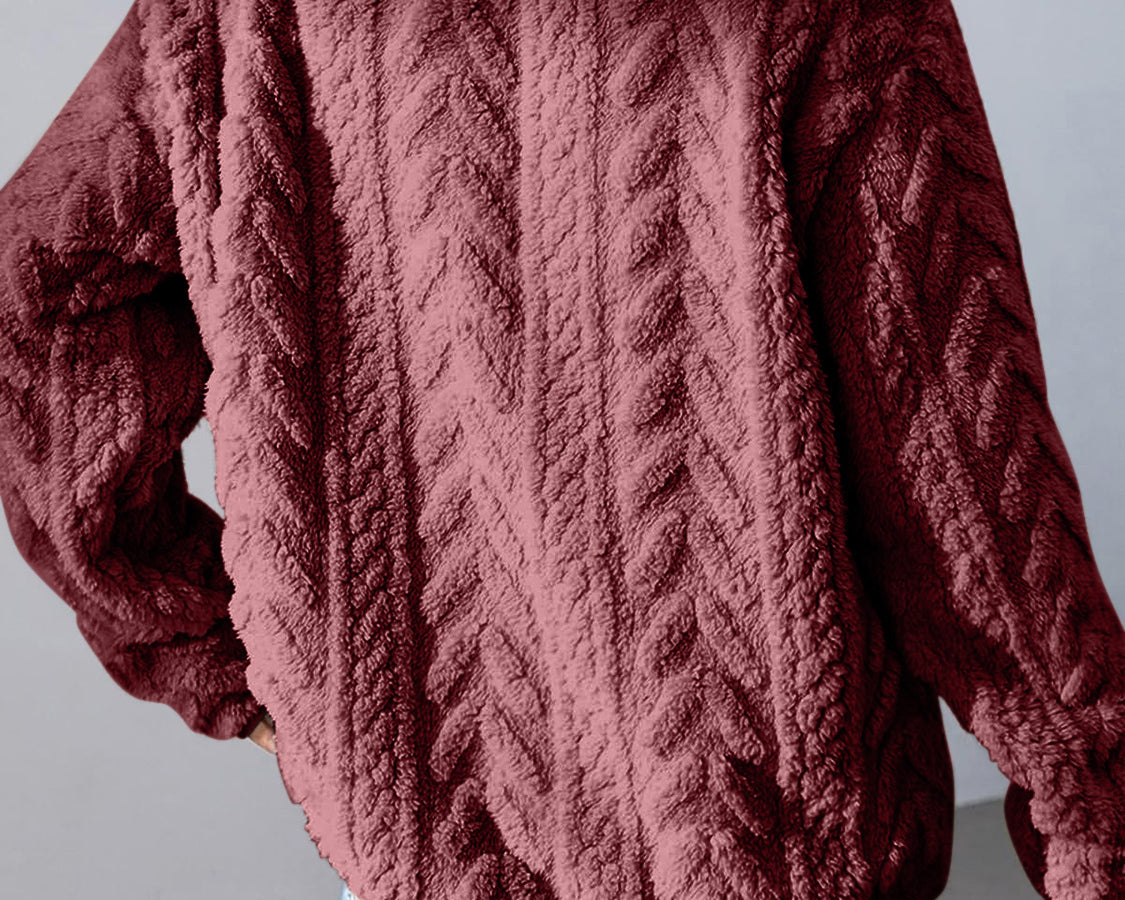 NEWYORKLISTED STYLE COLLECTION: Long Sleeve Warm Sweater Jacket - NEWYORKLISTED