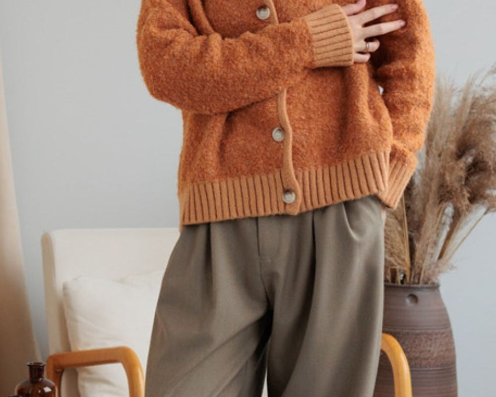 NEWYORKLISTED STYLE COLLECTION: Button Down Long Sleeve Cardigan - NEWYORKLISTED