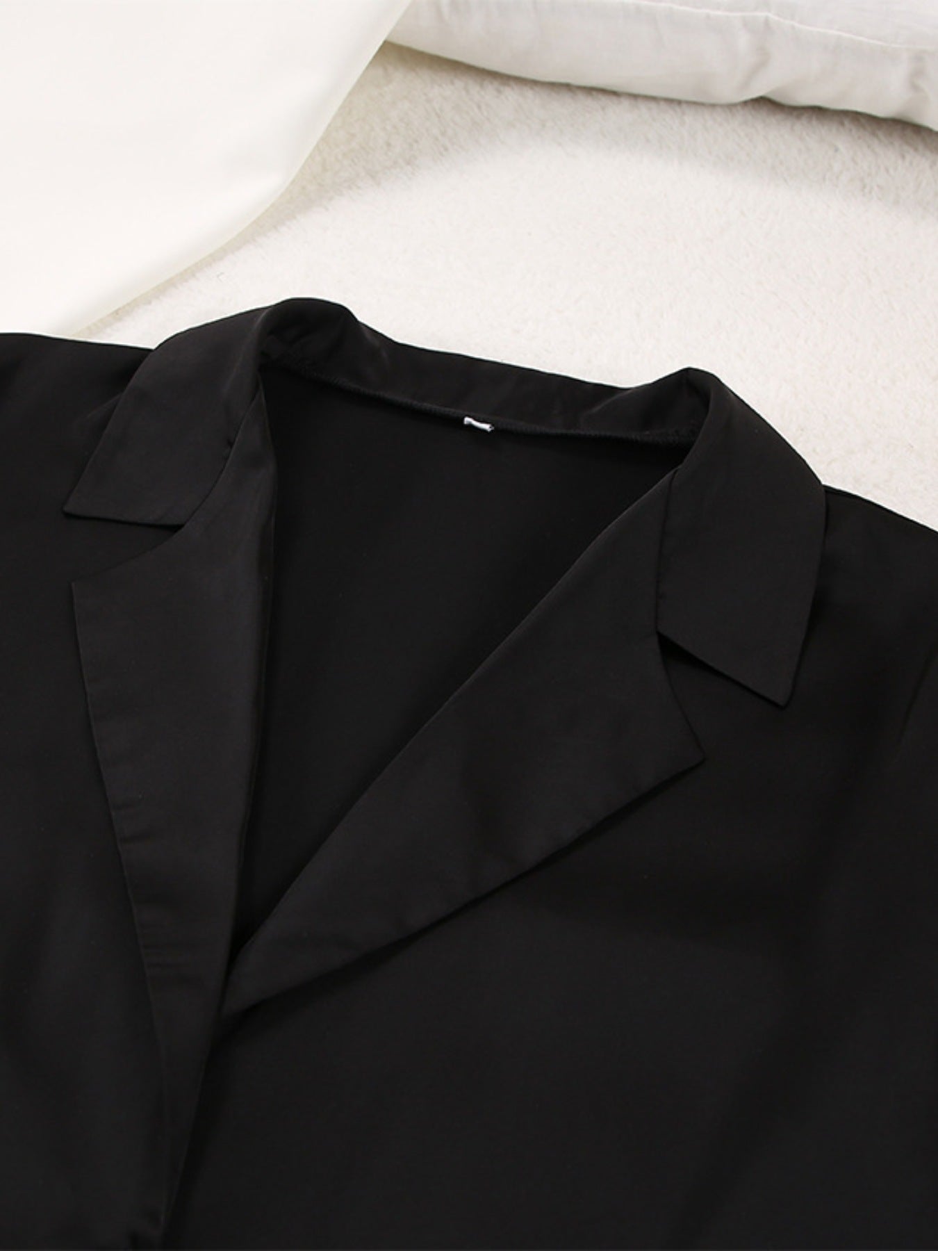 NEWYORKLISTED Intimate Apparel Collection: black pajamas