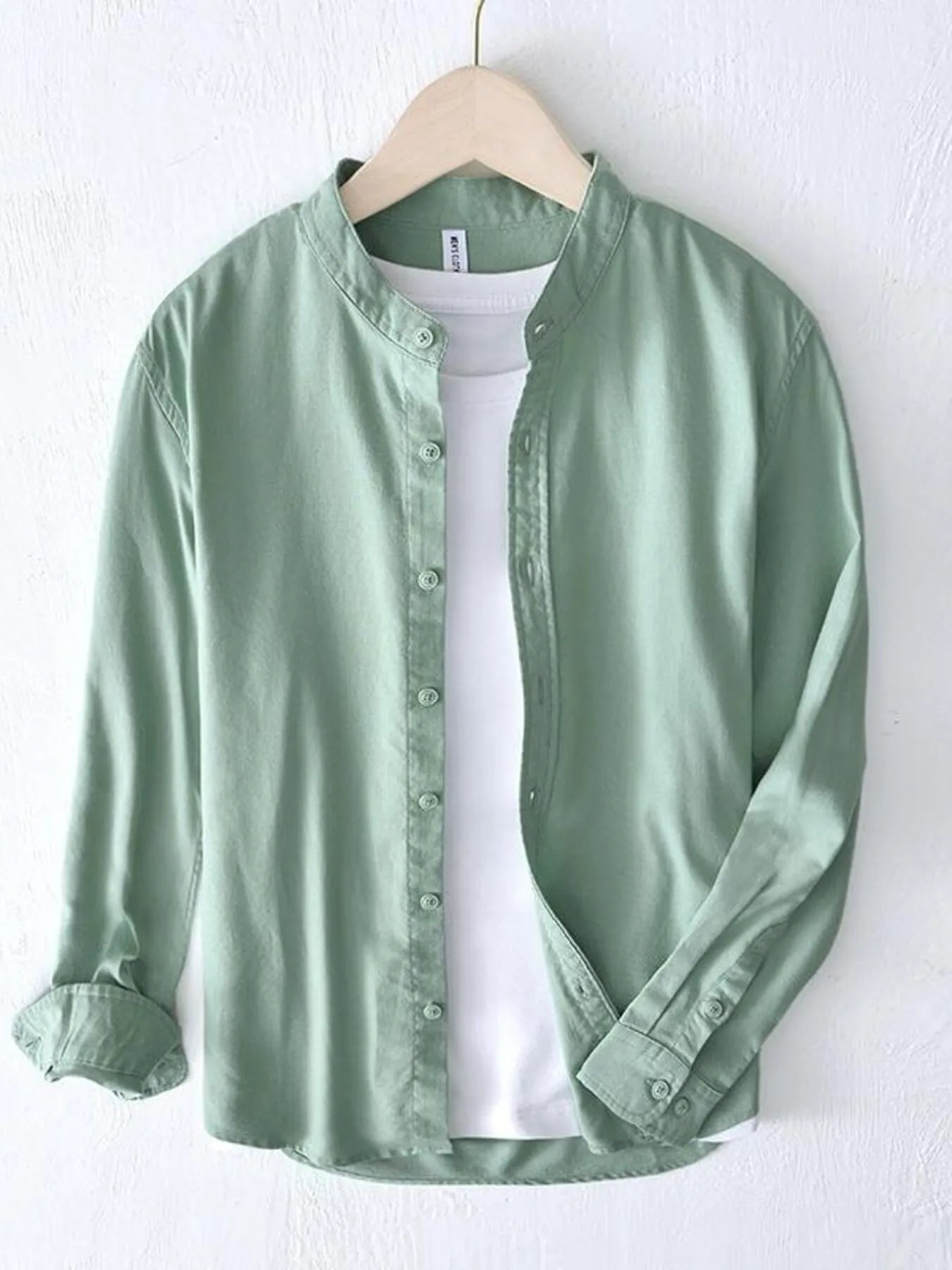 NEWYORKLISTED ATLAS MEN'S COLLECTION: Men's Button Up Long Sleeve Shirt