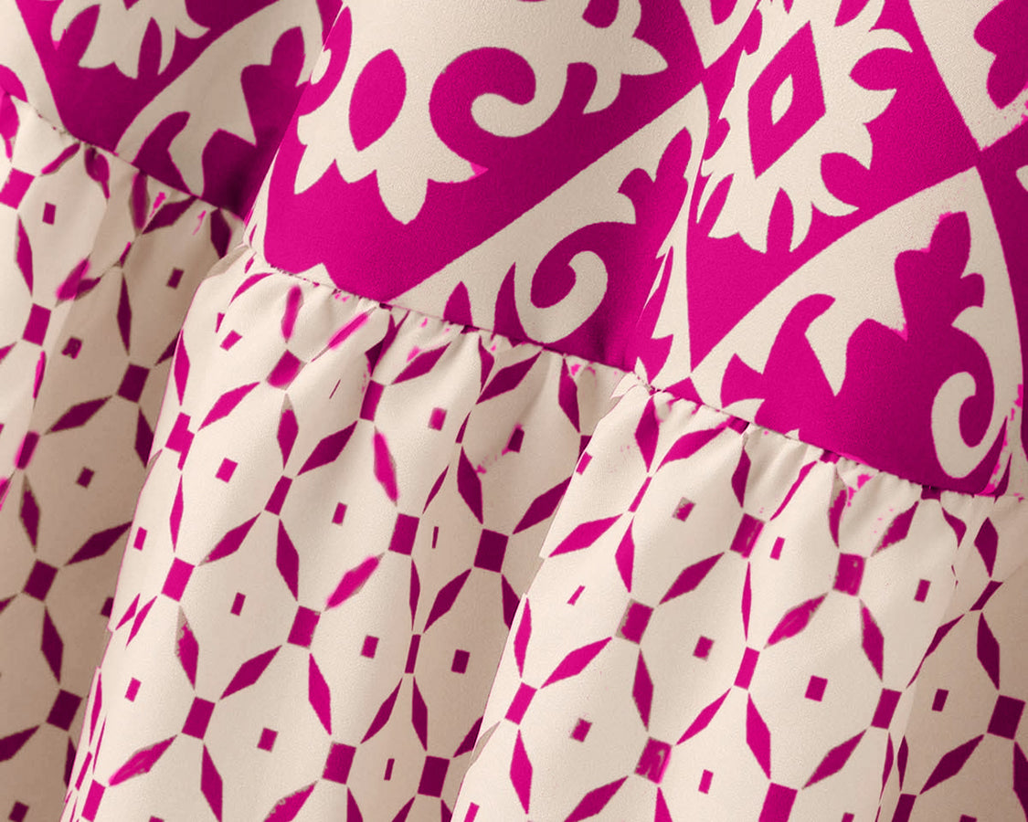 NEWYORKLISTED STYLE COLLECTION: Maxi Print Skirt - NEWYORKLISTED