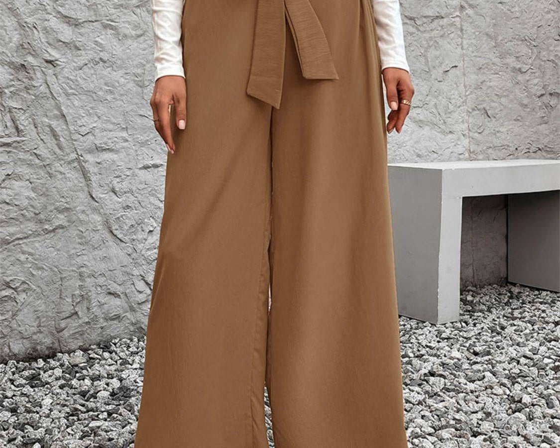 NEWYORKLISTED Style Collection: High Waist Wide Leg Pants - NEWYORKLISTED