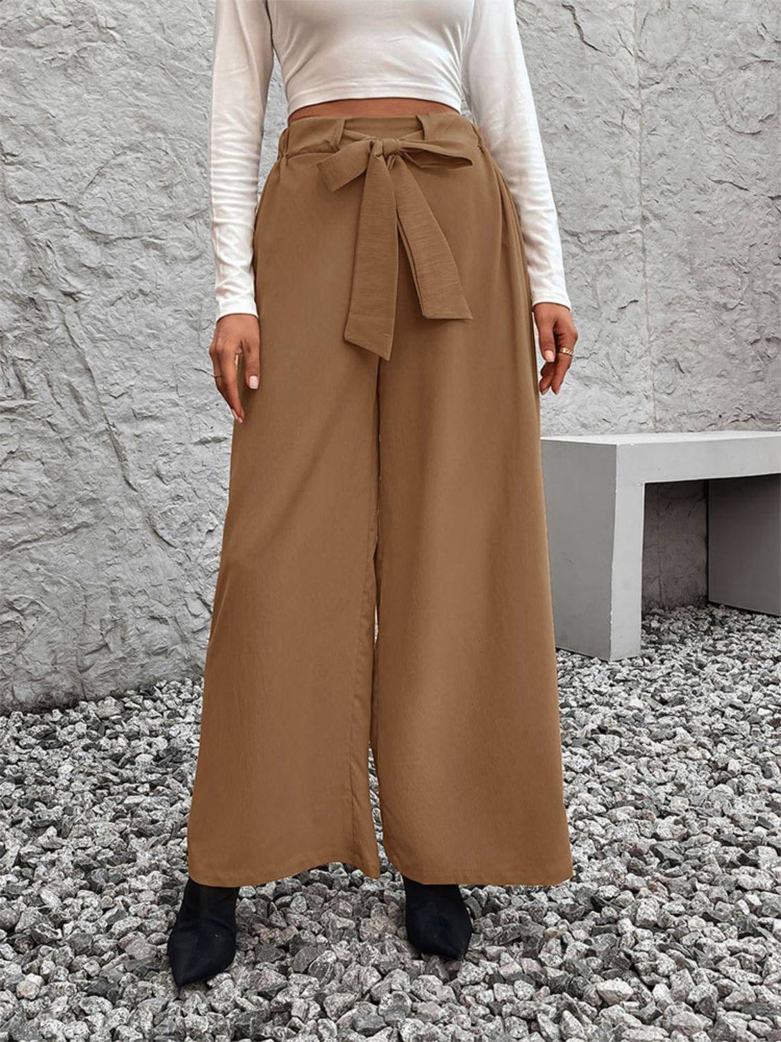NEWYORKLISTED Style Collection: High Waist Wide Leg Pants - NEWYORKLISTED