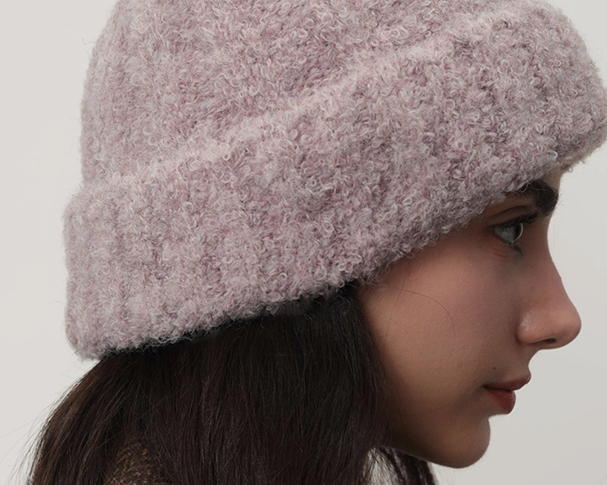 Solid Color Thermal Knit Hat - NEWYORKLISTED