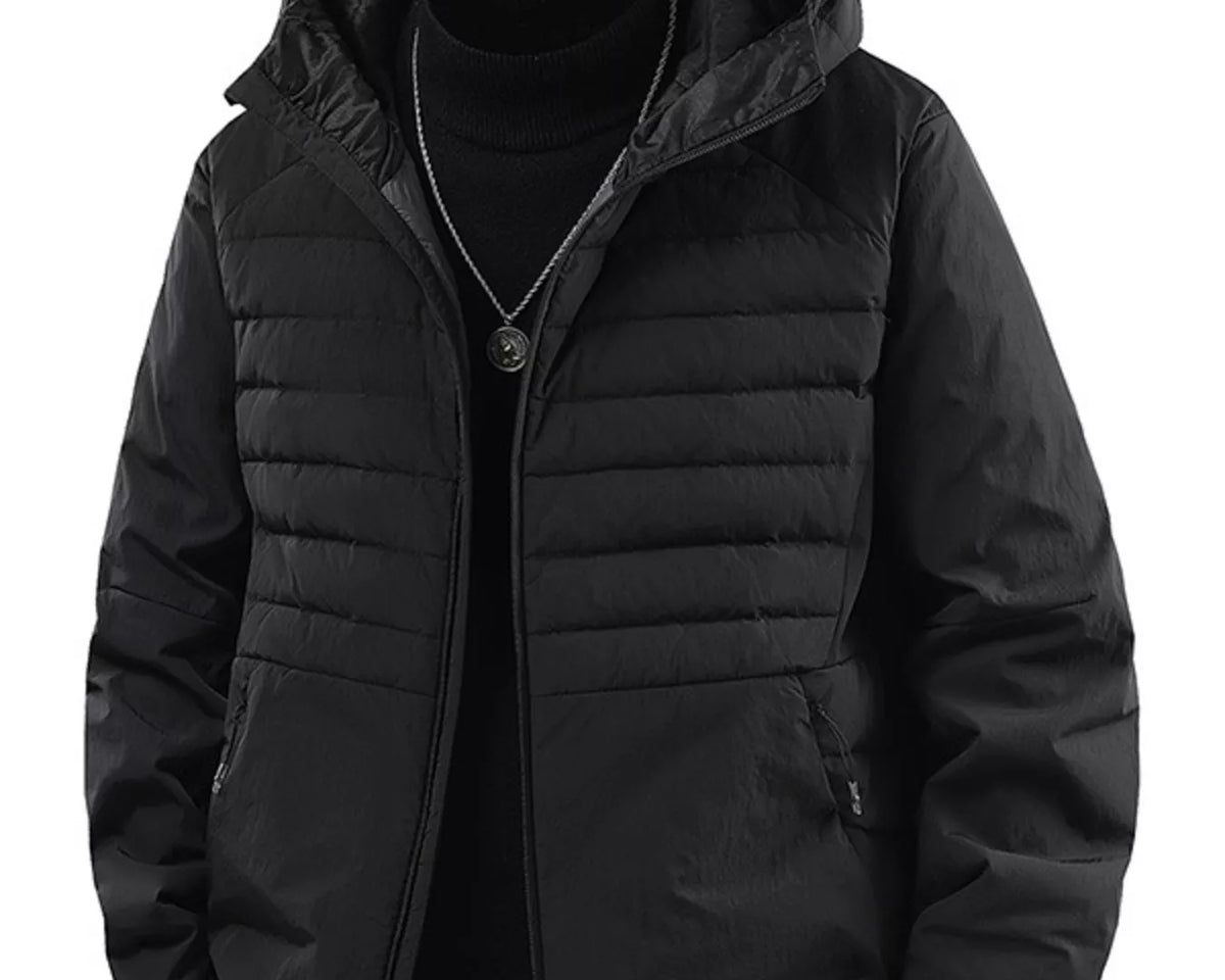 NEWYORKLISTED ATLAS MEN'S COLLECTION – Men's lightweight hooded puffer jacket, product image 1