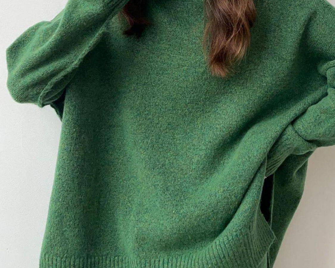 NEWYORKLISTED STYLE COLLECTION: Turtleneck Long Sleeve Top and Pants Sweater Set - NEWYORKLISTED