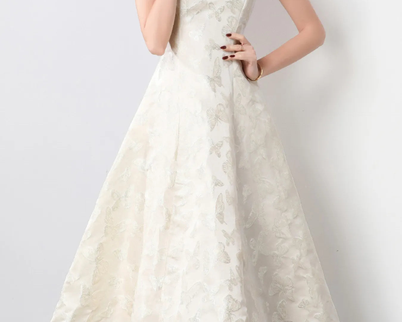 NEWYORKLISTED STYLE COLLECTION: Butterfly pattern A-line dress