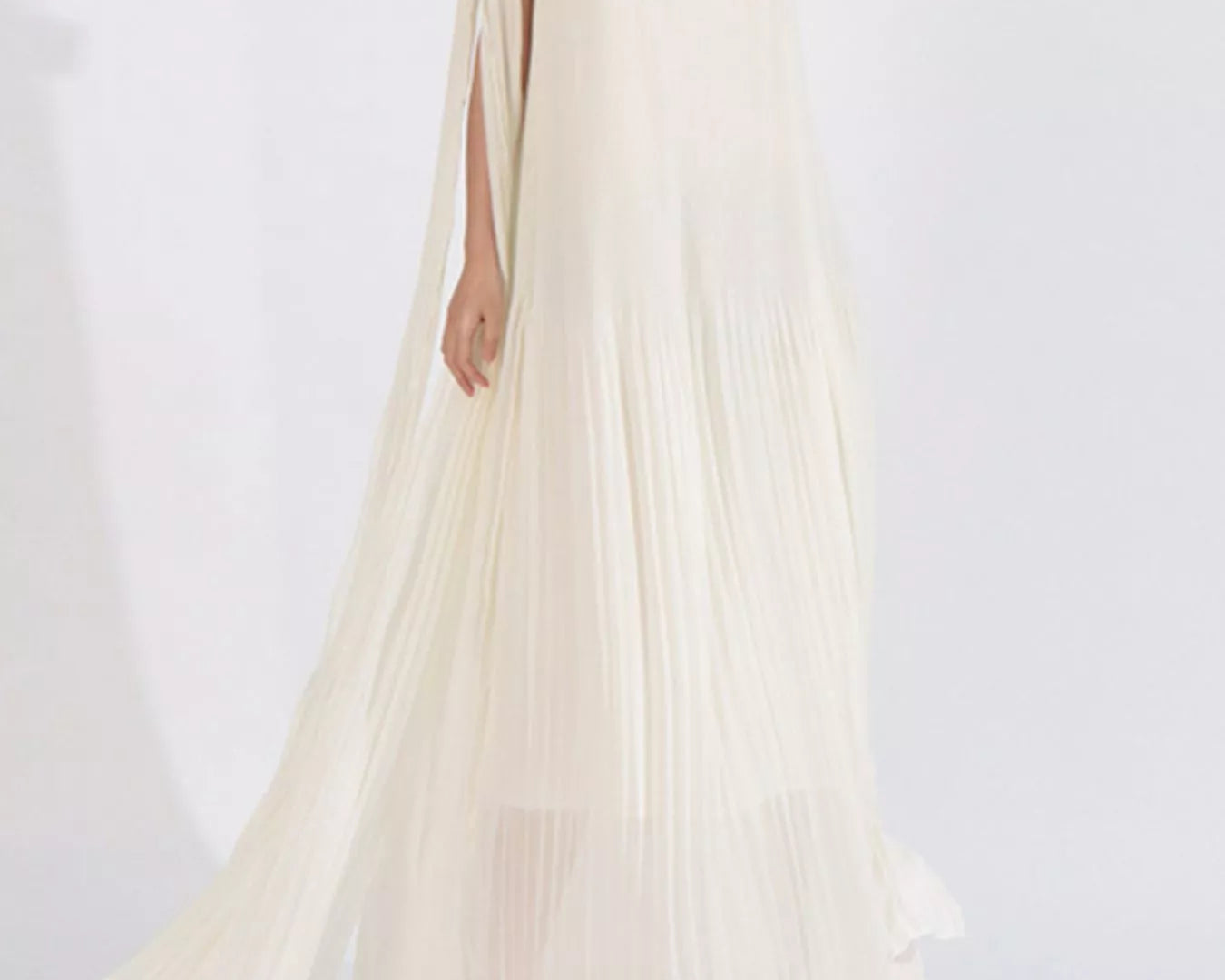 NEWYORKLISTED STYLE COLLECTION: Off-Shoulder Floral Pleated Maxi Dress – Elegant Bridal & Event Gown