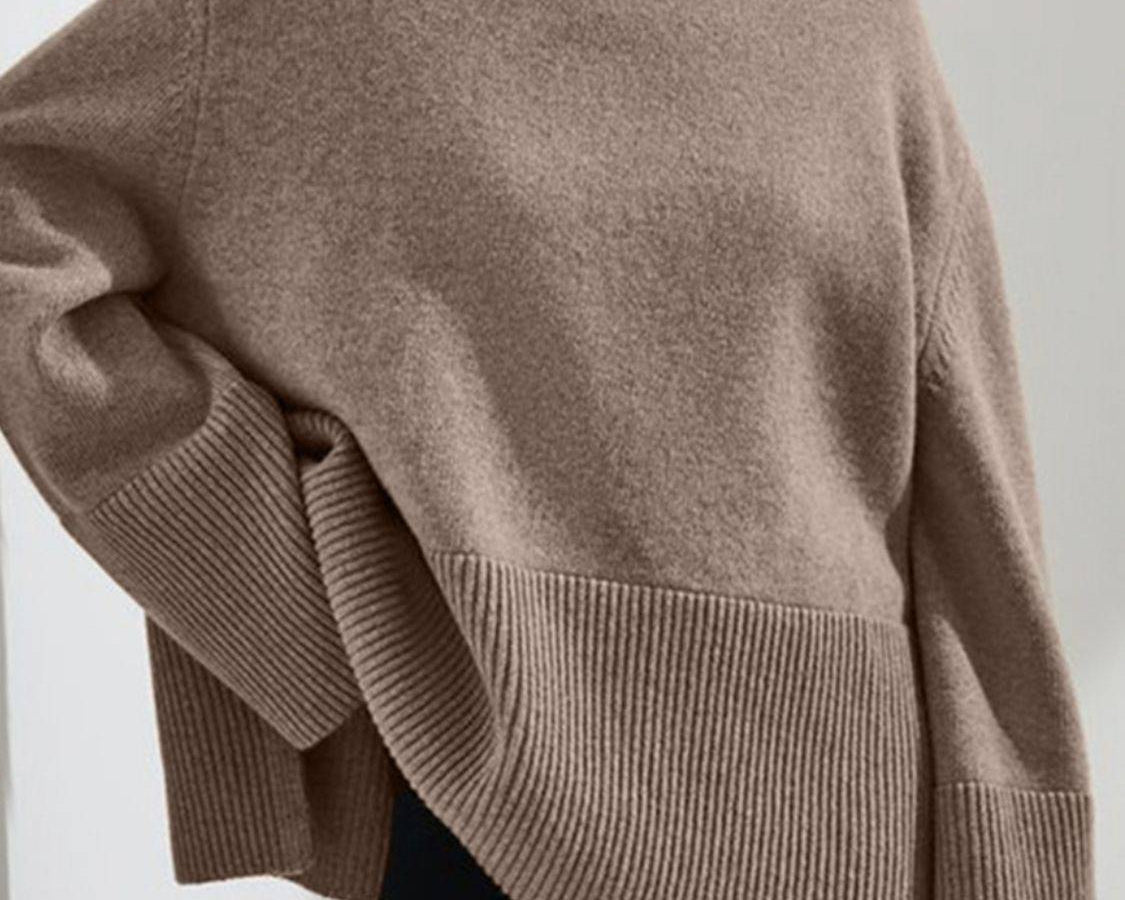 NEWYORKLISTED STYLE COLLECTION: Turtleneck Drop Shoulder Sweater - NEWYORKLISTED