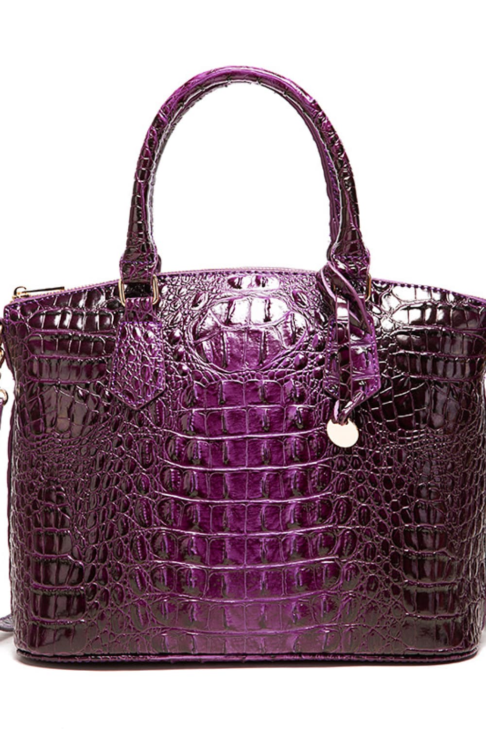 NEWYORKLISTED STYLE COLLECTION: Vegan Leather Crocodile Pattern Handbag - NEWYORKLISTED
