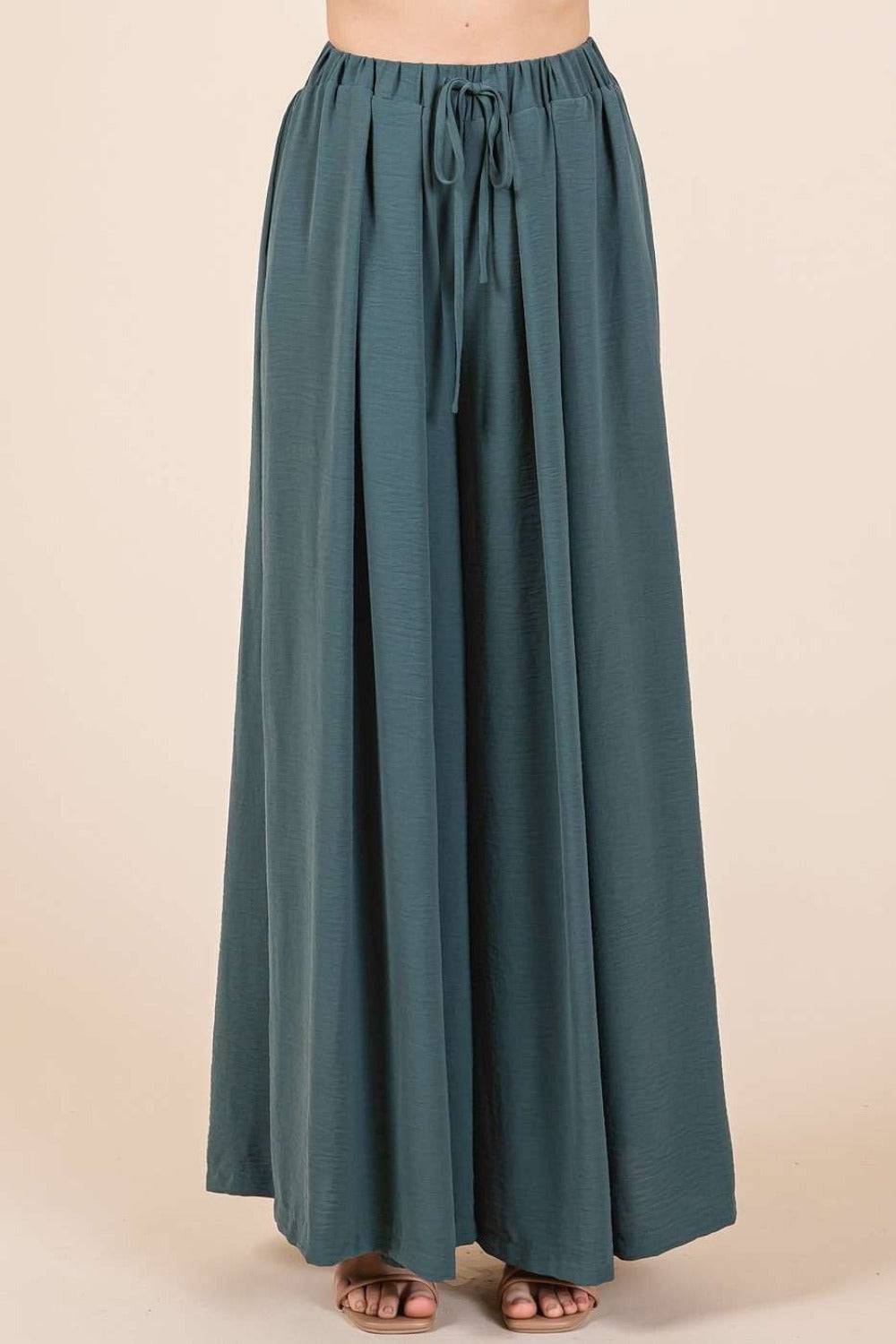 NEWYORKLISTED STYLE COLLECTION: Pleated Wide Leg Pants - NEWYORKLISTED