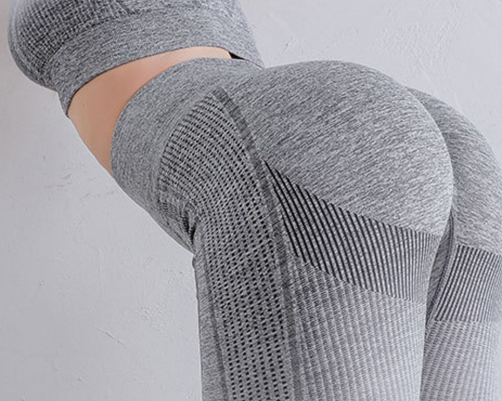 Gradient High Waist Sports Leggings - NEWYORKLISTED