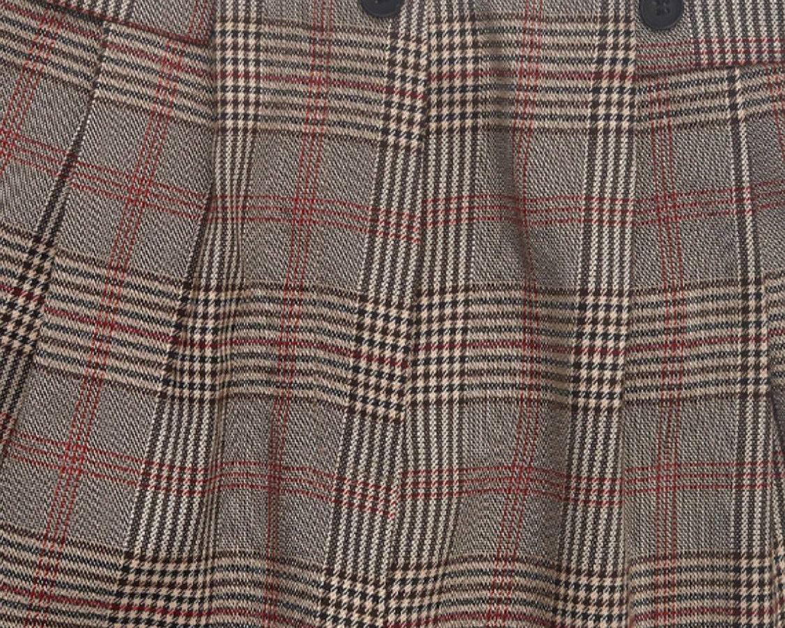 NEWYORKLISTED STYLE COLLECTION: Perfect Plaid Straight Leg Pants - NEWYORKLISTED