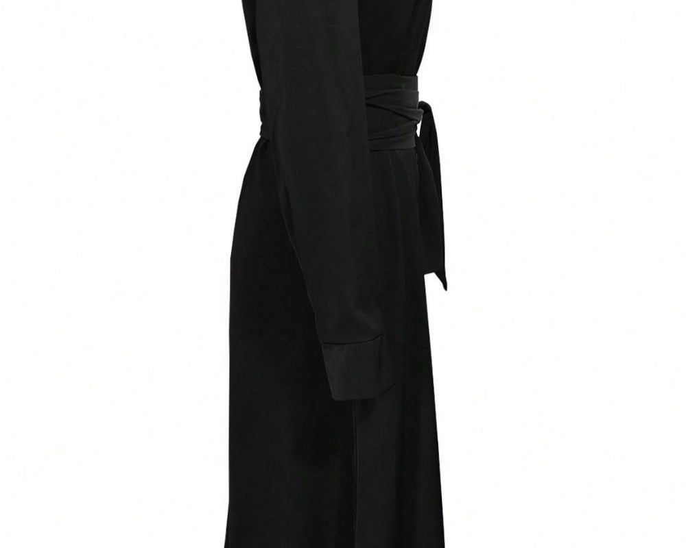 NEWYORKLISTED STYLE COLLECTION: Long Sleeve Midi Shirt Dress - NEWYORKLISTED