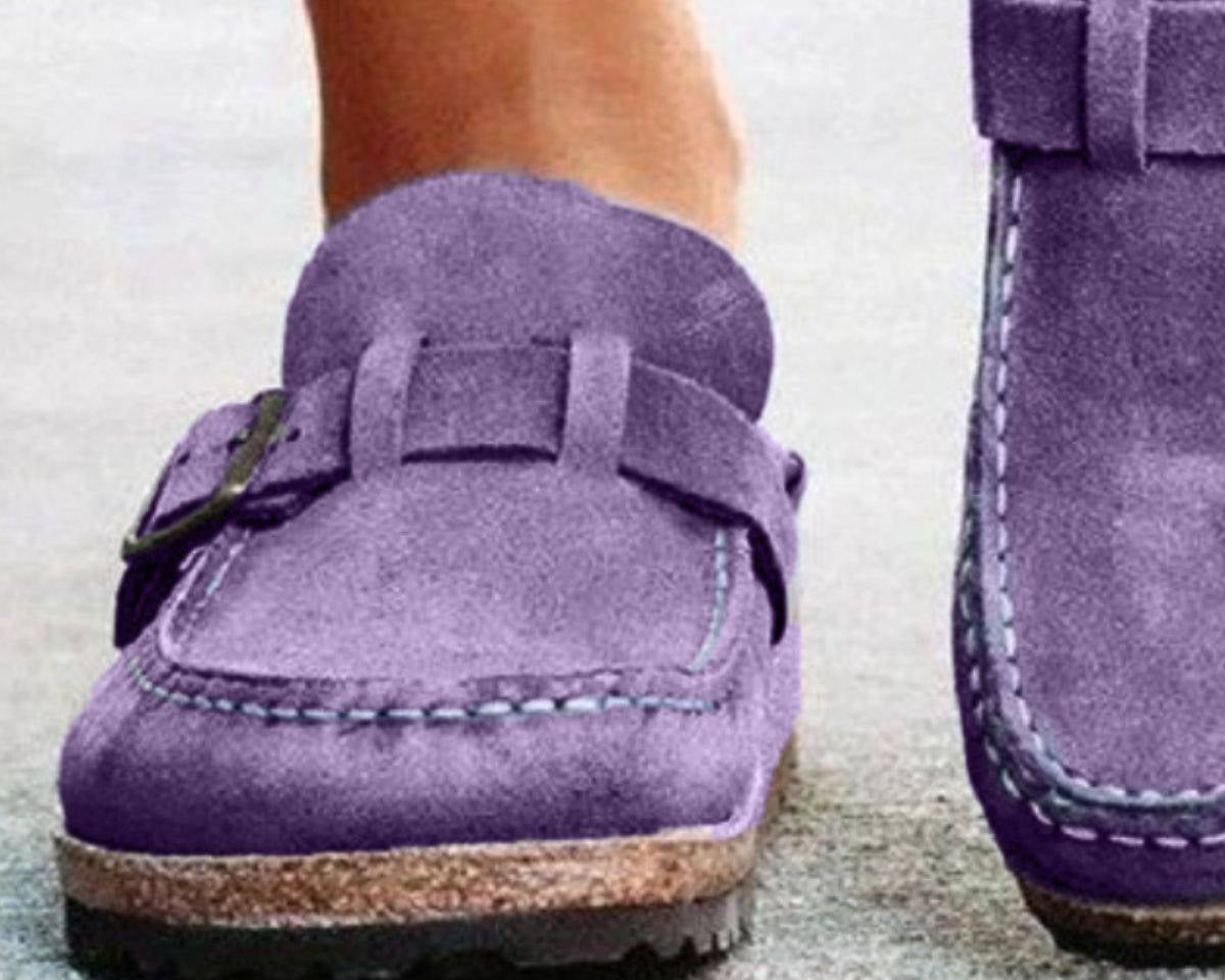 NEWYORKLISTED STYLE COLLECTION: Low Heel Buckle Loafers - NEWYORKLISTED