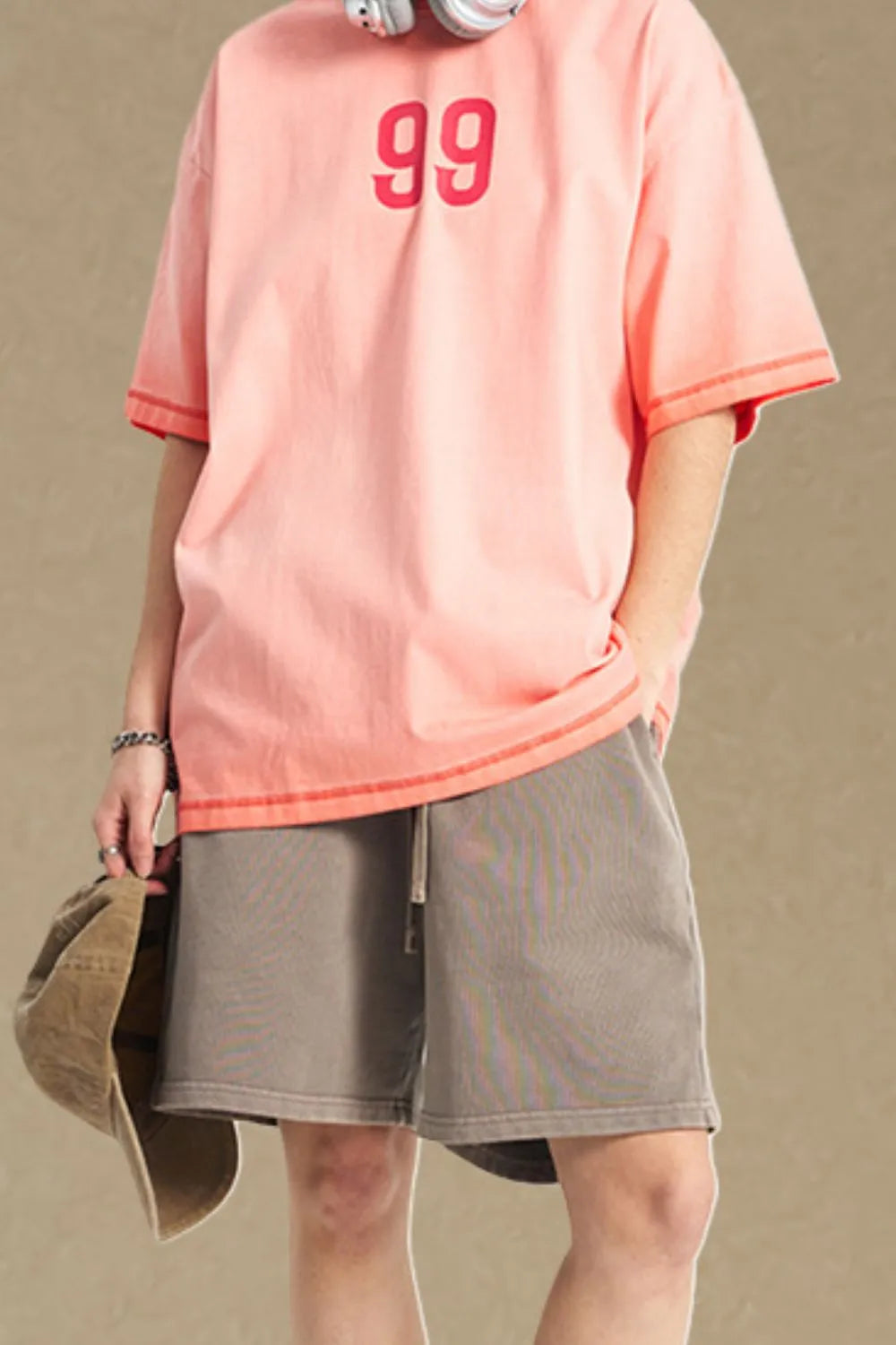 NEWYORKLISTED ATALAS MEN's COLLECTION: Men's Number Round Neck Half Sleeve T-Shirt