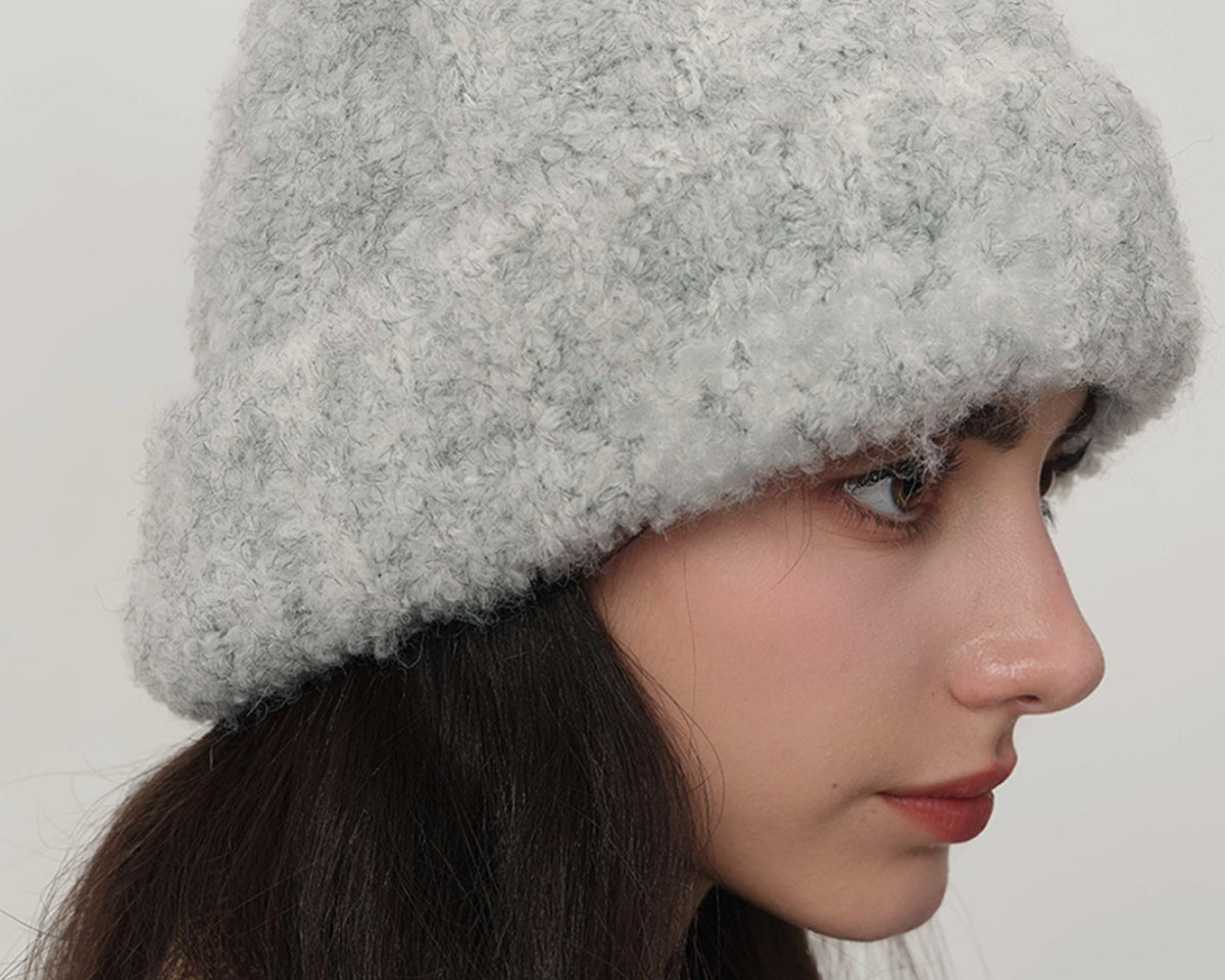 Solid Color Thermal Knit Hat - NEWYORKLISTED