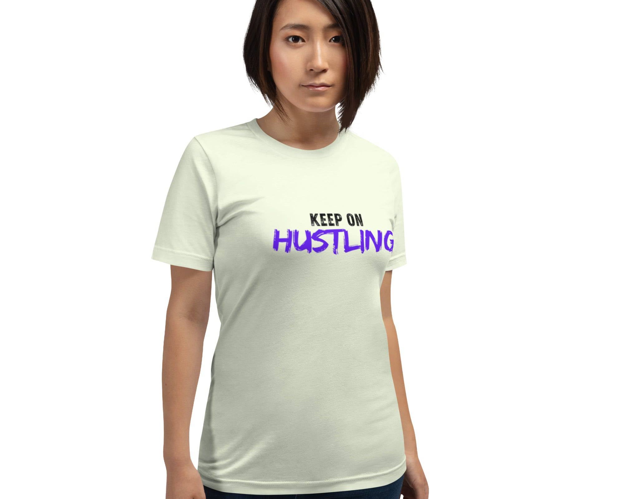 NEWYORKLISTED - "KEEP ON HUSTLING" Unisex t-shirt - NEWYORKLISTED