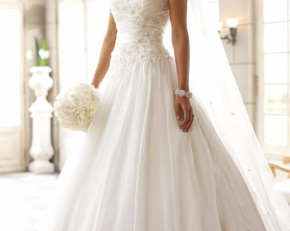 NEWYORKLISTED ELEGANT BRIDE COLLECTION: Strapless Wedding Dress - NEWYORKLISTED