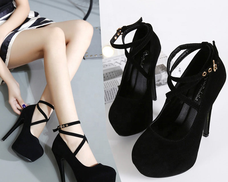 Extreme Latest Ladies Women Sexy Ladies Platform Stiletto High Heel Shoes - NEWYORKLISTED