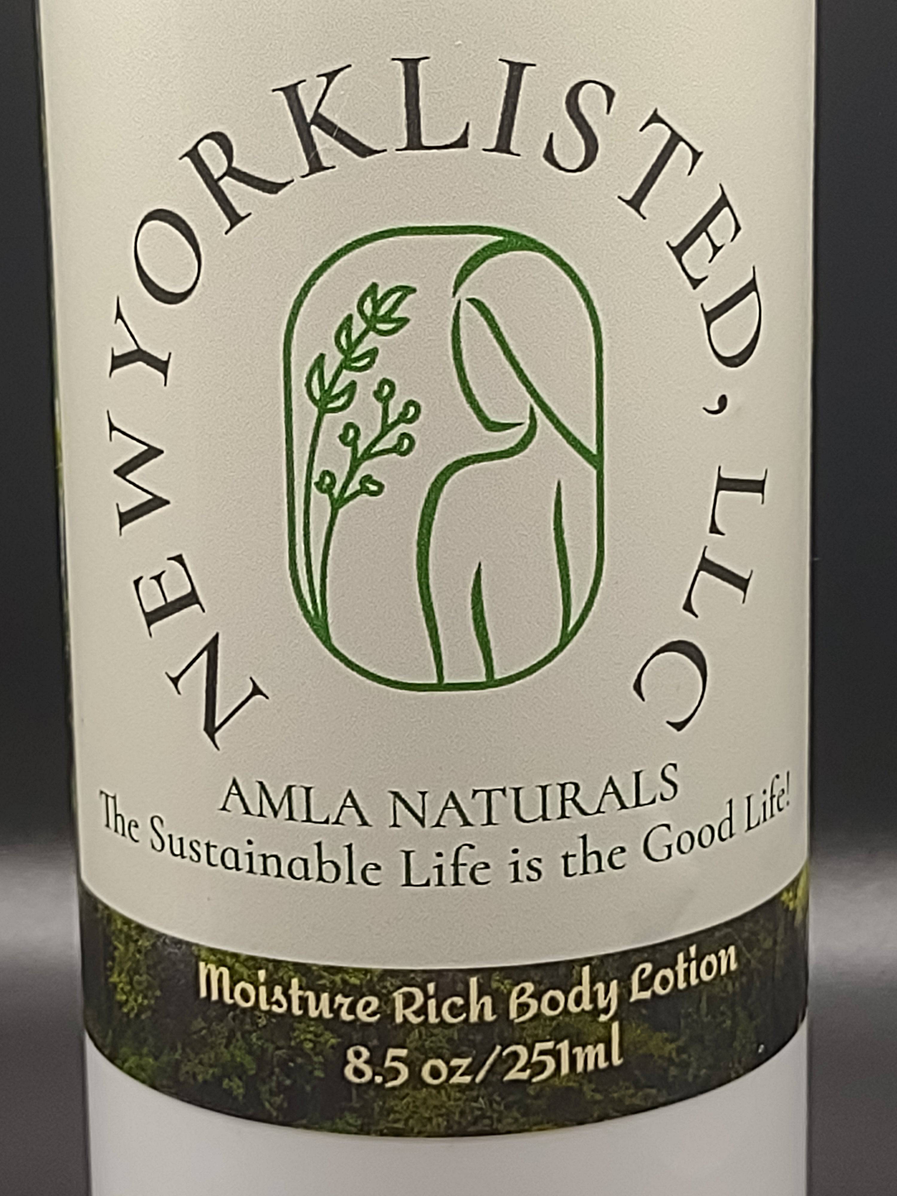 AMLA NATURALS - Moisture Rich Body Lotion - NEWYORKLISTED