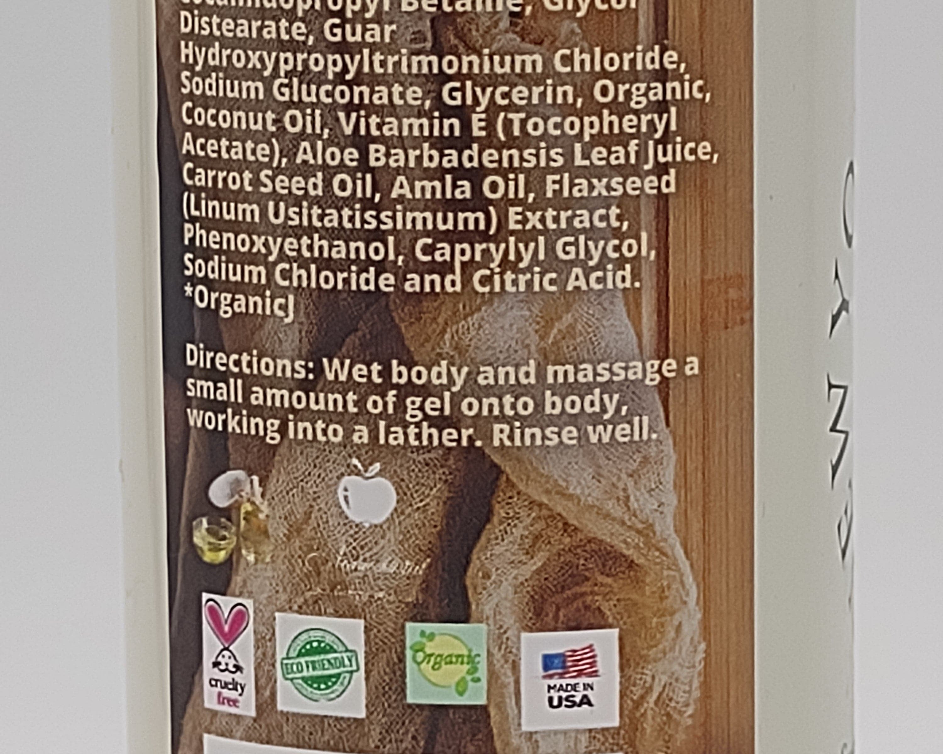 AMLA NATURALS-Organic Coconut Body Wash - NEWYORKLISTED