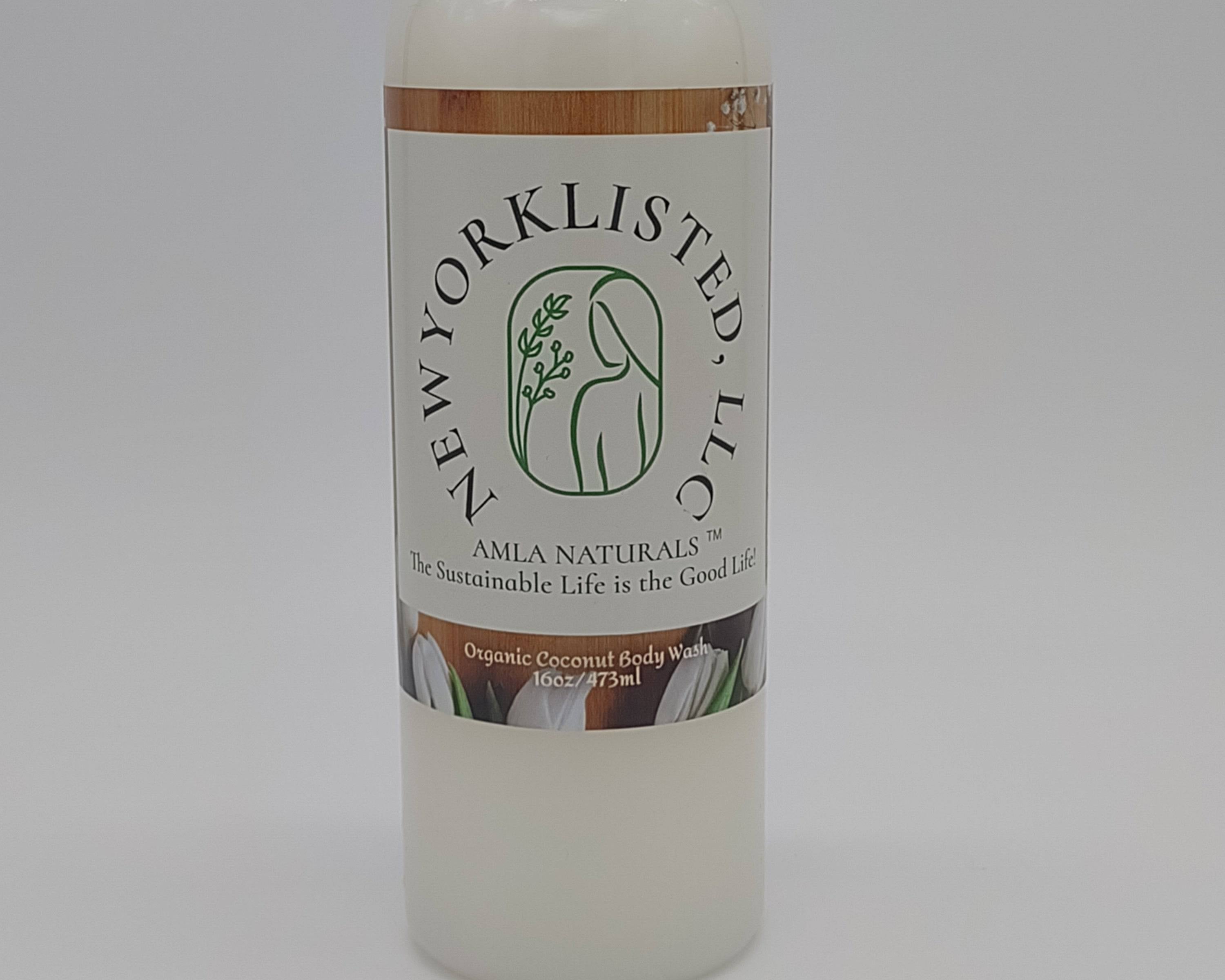 AMLA NATURALS-Organic Coconut Body Wash - NEWYORKLISTED