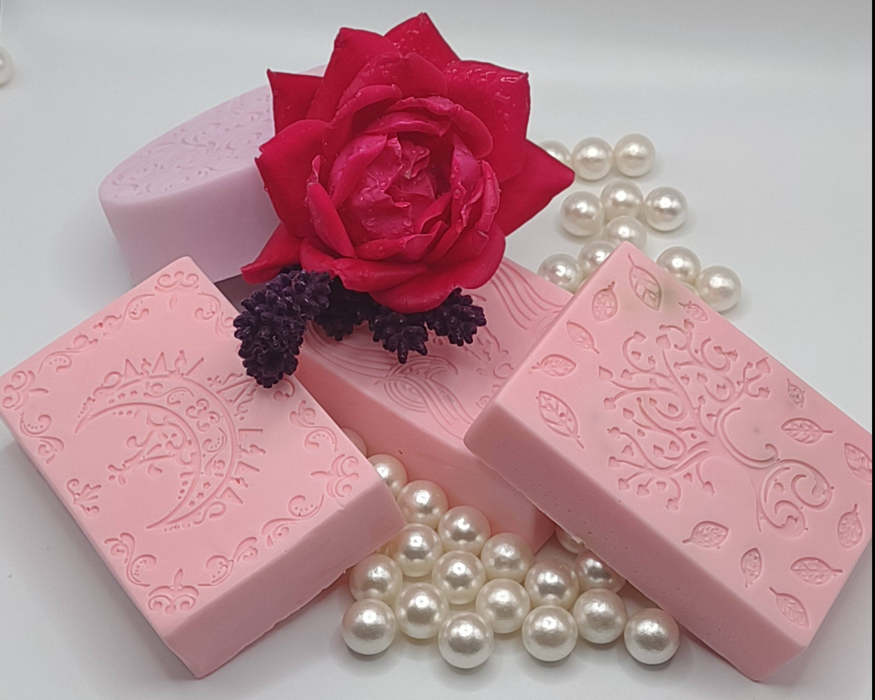 AMLA NATURALS - Cherry Blossom Soap (NEWYORKLISTED Opulent Essence Line of Organic Products)