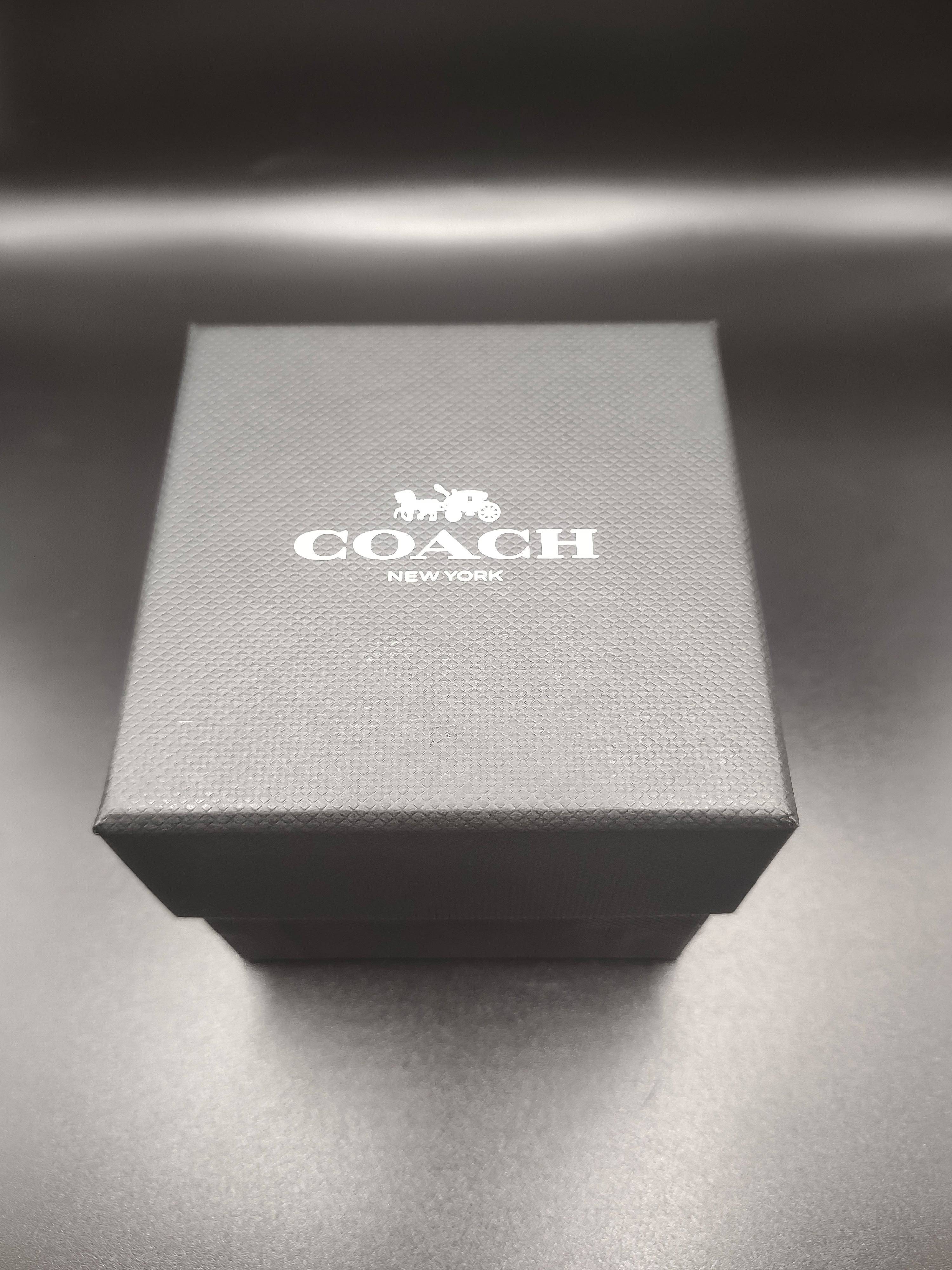 NEWYORKLISTED STYLE COLLECTION: Ladies Coach Perry Watch – Silver Stainless Steel Mesh Bracelet - NEWYORKLISTED