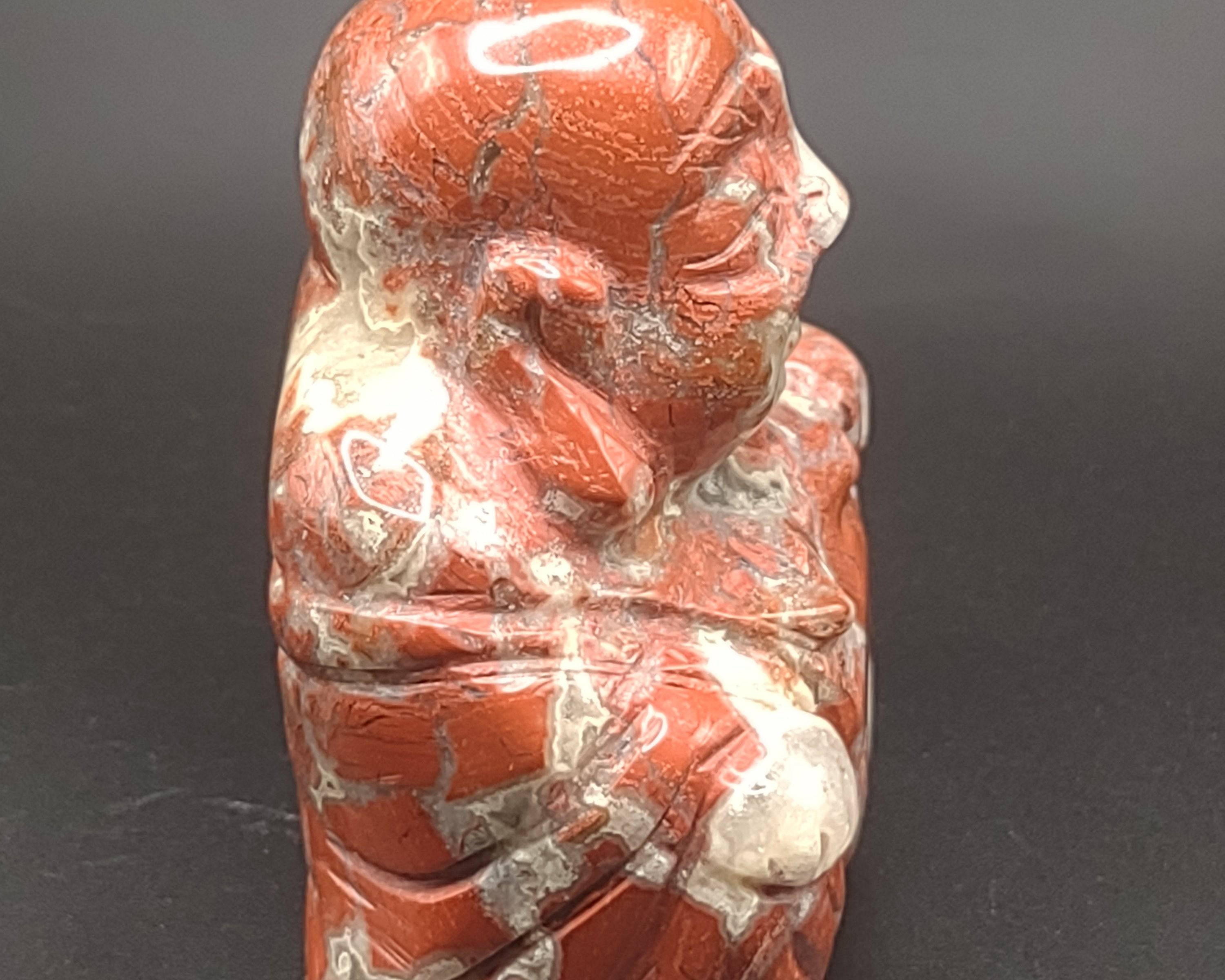 Hand-Carved Chicken Blood Stone Buddha Figurine – NEWYORKLISTED UNIQUE FINDS COLLECTION - NEWYORKLISTED