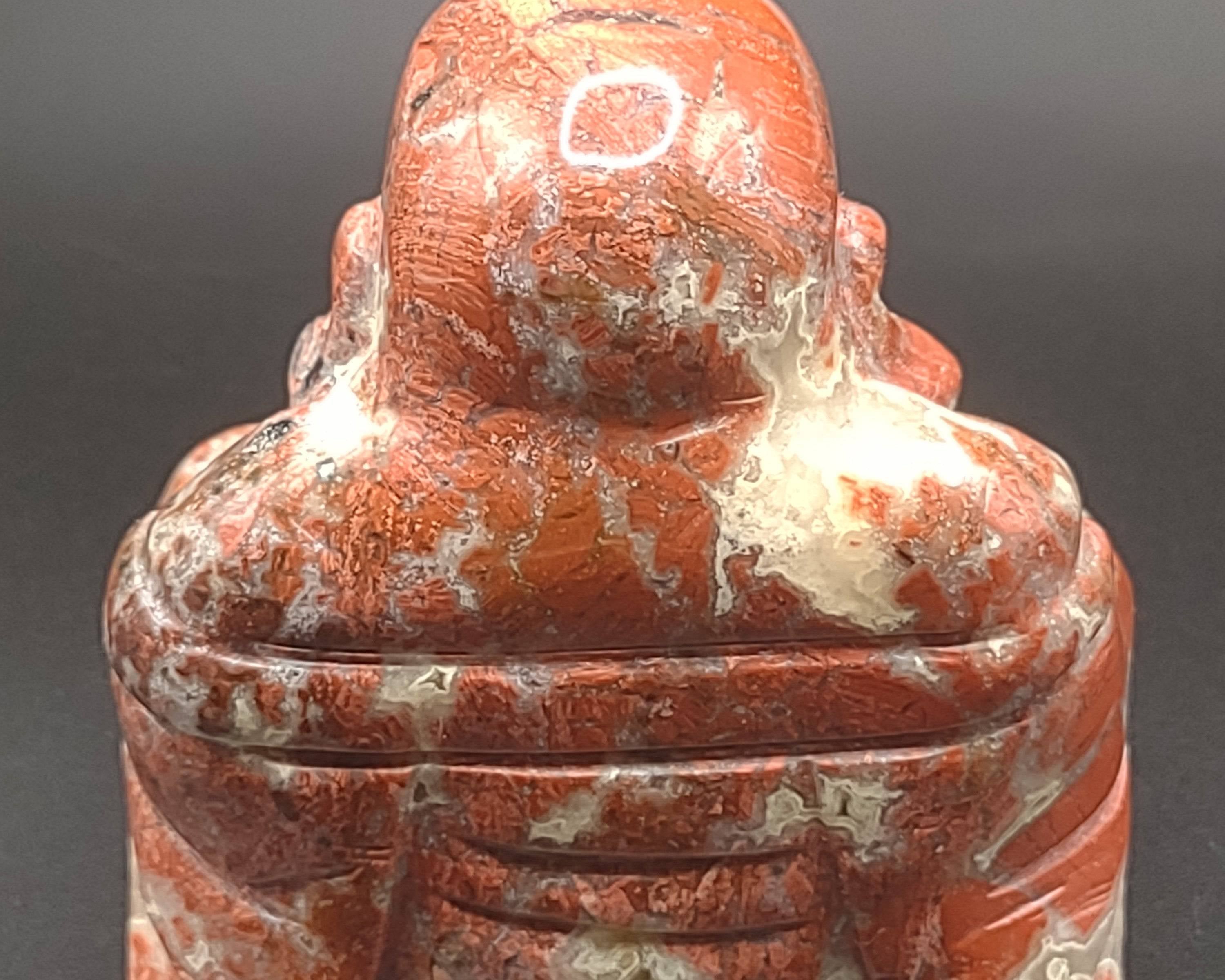 Hand-Carved Chicken Blood Stone Buddha Figurine – NEWYORKLISTED UNIQUE FINDS COLLECTION - NEWYORKLISTED